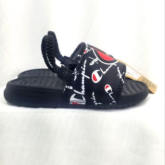 Champion Super Slide Warped Toddlers Sandles - Picture 6 of 6